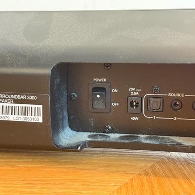 LOT 58F: Polkaudio SurroundBar 3000 Speaker & Subwoofer