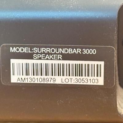 LOT 58F: Polkaudio SurroundBar 3000 Speaker & Subwoofer
