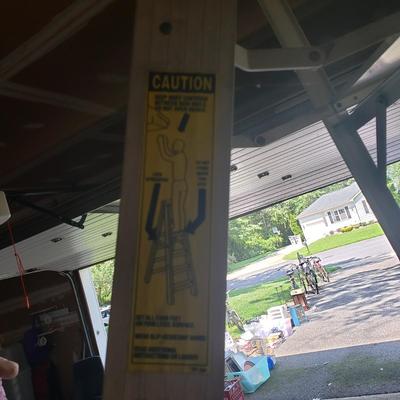 LOT 62G: Set of Two Metal Step Ladders
