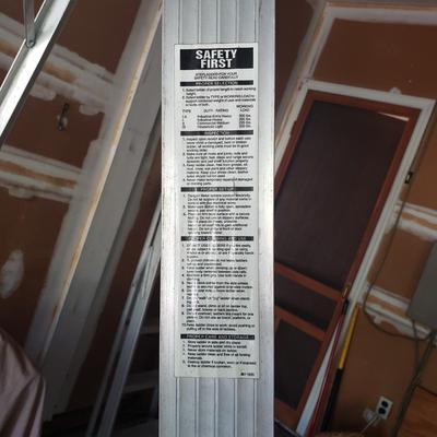 LOT 62G: Set of Two Metal Step Ladders