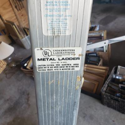 LOT 62G: Set of Two Metal Step Ladders