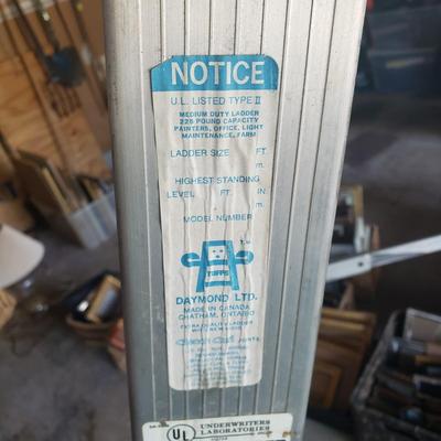LOT 62G: Set of Two Metal Step Ladders