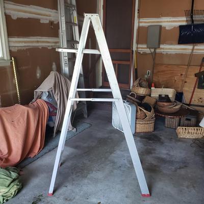 LOT 62G: Set of Two Metal Step Ladders