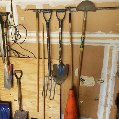 LOT 63G: Assorted Tools, Gardening Supplies, and Equipment