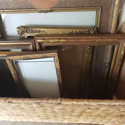 LOT 66G: Huge Collection of New and Used Frames for Crafting, Decor, and More