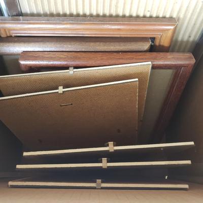 LOT 66G: Huge Collection of New and Used Frames for Crafting, Decor, and More
