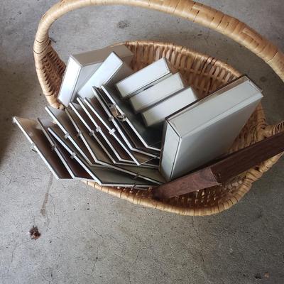 LOT 66G: Huge Collection of New and Used Frames for Crafting, Decor, and More