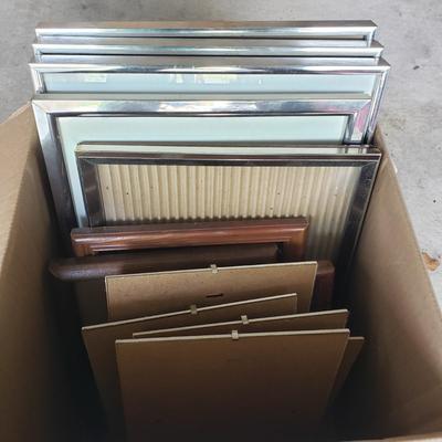 LOT 66G: Huge Collection of New and Used Frames for Crafting, Decor, and More