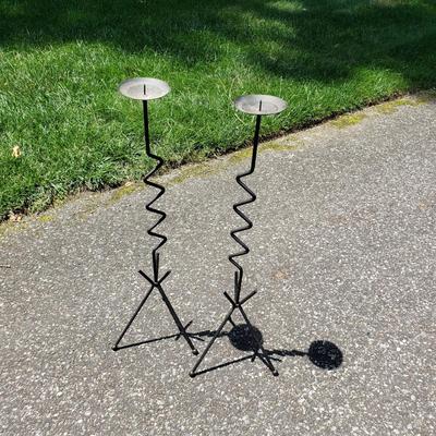 LOT 70G: Home Decor and Organization; Vintage Jewlery Boxes, Brass Lamp, Candleholders, and More