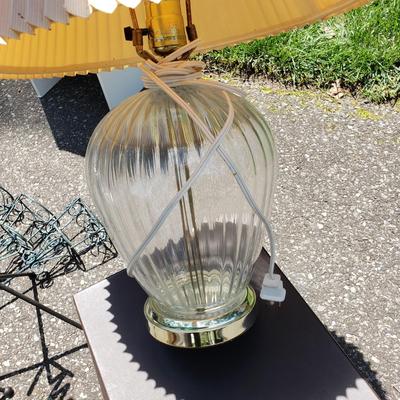 LOT 70G: Home Decor and Organization; Vintage Jewlery Boxes, Brass Lamp, Candleholders, and More