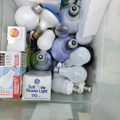 LOT 75G: Lighting Assortment; Bulbs, Timers, and More