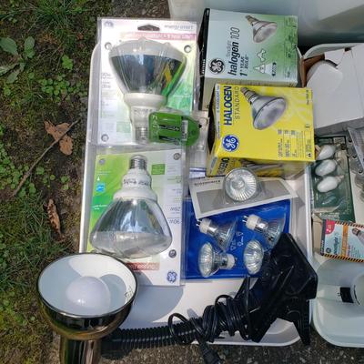 LOT 75G: Lighting Assortment; Bulbs, Timers, and More