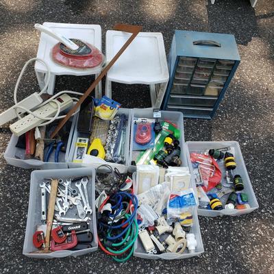 LOT 76G: Huge Assortment of Tools and Handyman Accessories