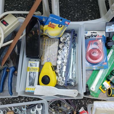 LOT 76G: Huge Assortment of Tools and Handyman Accessories
