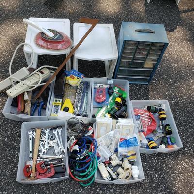 LOT 76G: Huge Assortment of Tools and Handyman Accessories
