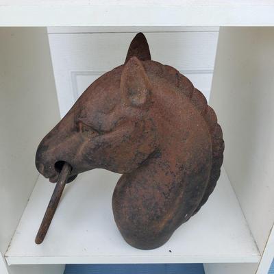 LOT 79G: Antique Metal Horse Hitch