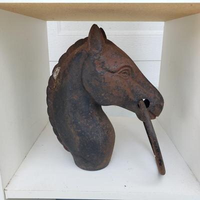 LOT 79G: Antique Metal Horse Hitch