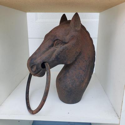 LOT 79G: Antique Metal Horse Hitch