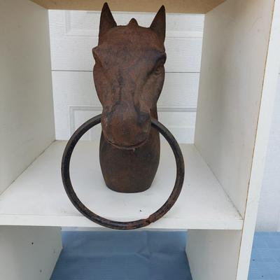 LOT 79G: Antique Metal Horse Hitch