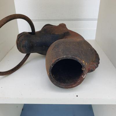 LOT 79G: Antique Metal Horse Hitch