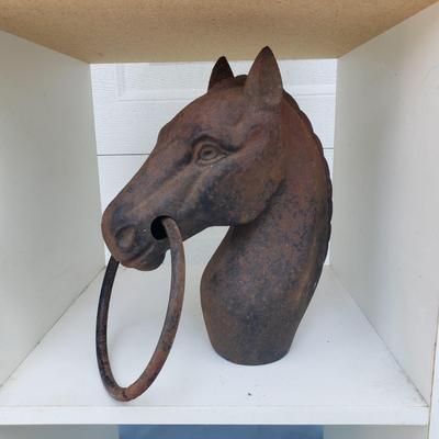 LOT 79G: Antique Metal Horse Hitch
