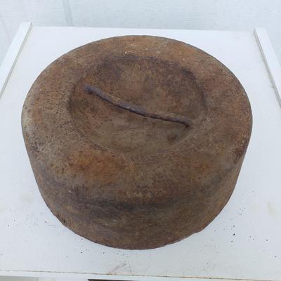 LOT 80G: Set of 3 Antique Horse Tether Weights