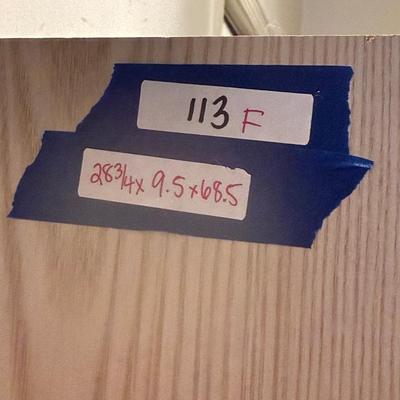 LOT 113F: Tall Bookshelf