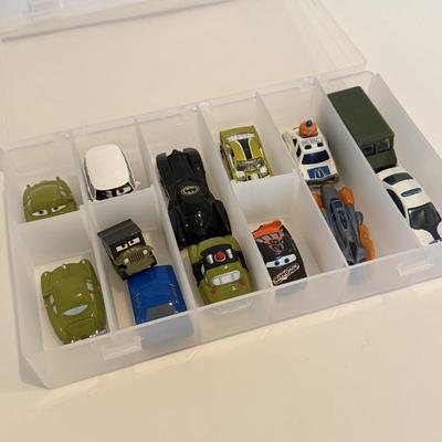LOT 114F: Collection of Toy Cars: Disney, Batman, Big Mac & More