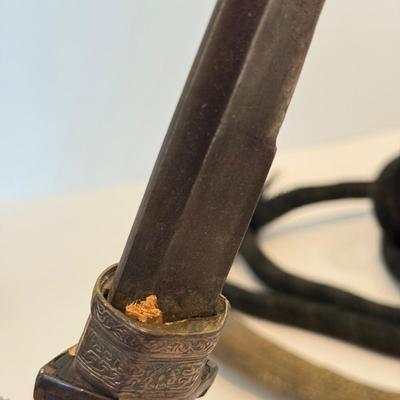 LOT 115F: Antique Dagger w/ Sheath