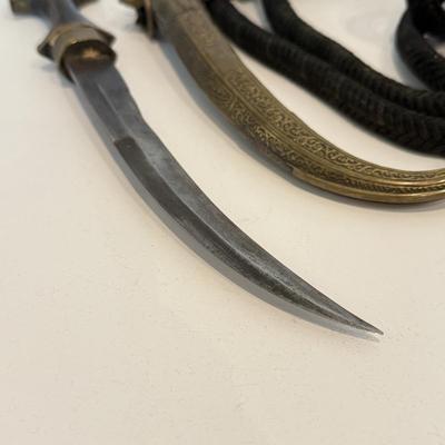 LOT 115F: Antique Dagger w/ Sheath