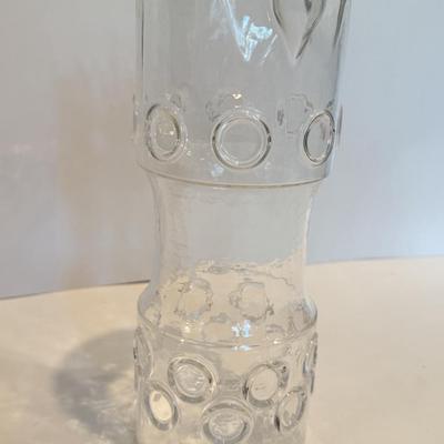 LOT 120F: Funky Wine Decanter w/ 4 Matching Glasses