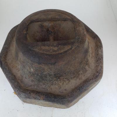 LOT 121G: Set of 3 Antique Horse Tether Weights