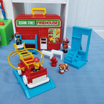 LOT 122G: Toy Collection; Vintage Euro Disney, Fisher-Price, Sesame Street, and More