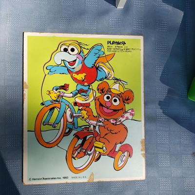 LOT 122G: Toy Collection; Vintage Euro Disney, Fisher-Price, Sesame Street, and More