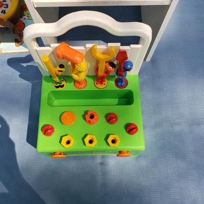 LOT 122G: Toy Collection; Vintage Euro Disney, Fisher-Price, Sesame Street, and More