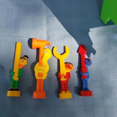 LOT 122G: Toy Collection; Vintage Euro Disney, Fisher-Price, Sesame Street, and More
