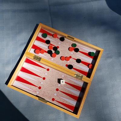 LOT 123G: Game Night! Vintage Candyland, Backgammon, Pente, and More
