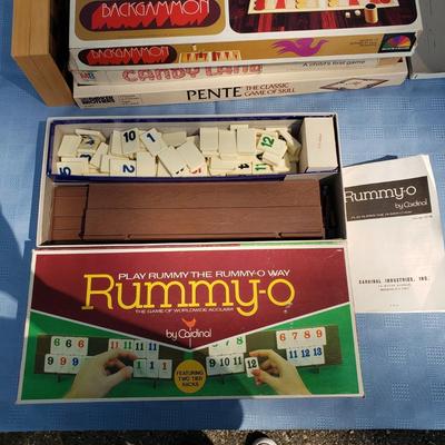 LOT 123G: Game Night! Vintage Candyland, Backgammon, Pente, and More