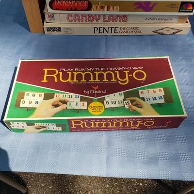 LOT 123G: Game Night! Vintage Candyland, Backgammon, Pente, and More