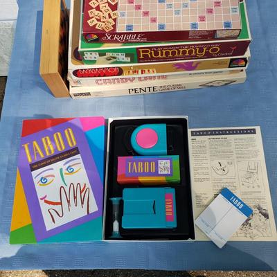 LOT 123G: Game Night! Vintage Candyland, Backgammon, Pente, and More