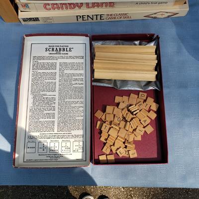 LOT 123G: Game Night! Vintage Candyland, Backgammon, Pente, and More