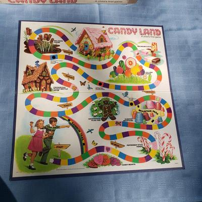 LOT 123G: Game Night! Vintage Candyland, Backgammon, Pente, and More