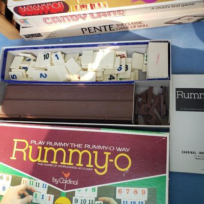 LOT 123G: Game Night! Vintage Candyland, Backgammon, Pente, and More