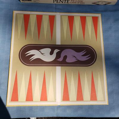 LOT 123G: Game Night! Vintage Candyland, Backgammon, Pente, and More