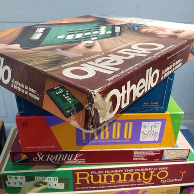 LOT 123G: Game Night! Vintage Candyland, Backgammon, Pente, and More