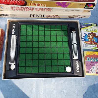 LOT 123G: Game Night! Vintage Candyland, Backgammon, Pente, and More