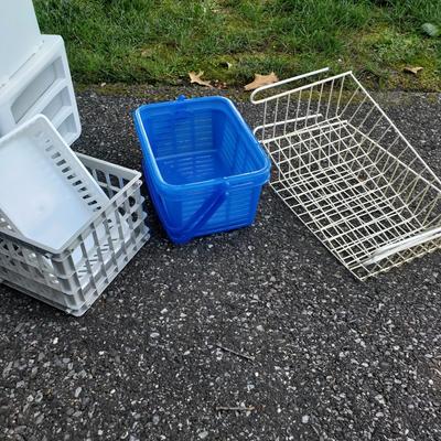 LOT 126G: Huge Organization Assortment; Baskets, Bins, and Drawers