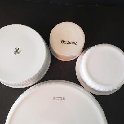 LOT 139K: Ceramic Kitchenware and Dish Assortment; Dansk, Corningware, Schmidt, and More