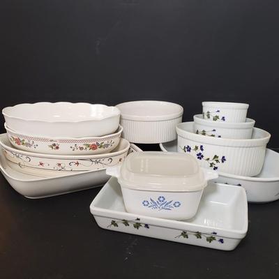 LOT 140K: Lenox Lantana, Mikasa Annette, Corningware Blue Cornflower, BIA Cordon Bleu, and More
