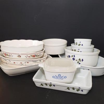 LOT 140K: Lenox Lantana, Mikasa Annette, Corningware Blue Cornflower, BIA Cordon Bleu, and More